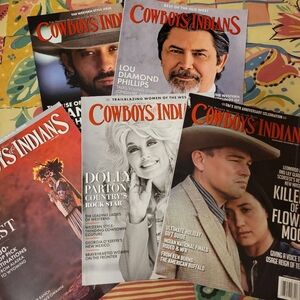Cowboys & Indians Magazines (5) 2023 ~ Southwestern ~ Fashion ~ Décor ~ Art
